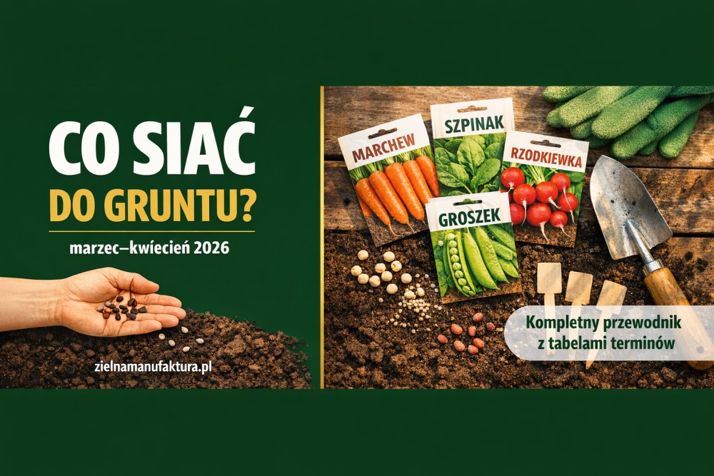 Co siać bezpośrednio do gruntu w marcu i kwietniu — marchew, szpinak, bób