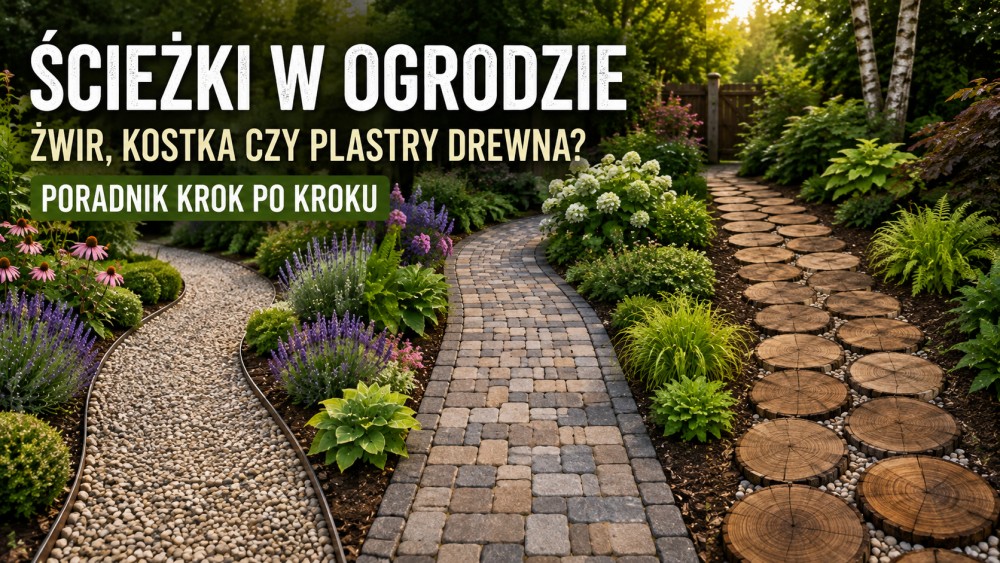 Ścieżki w ogrodzie