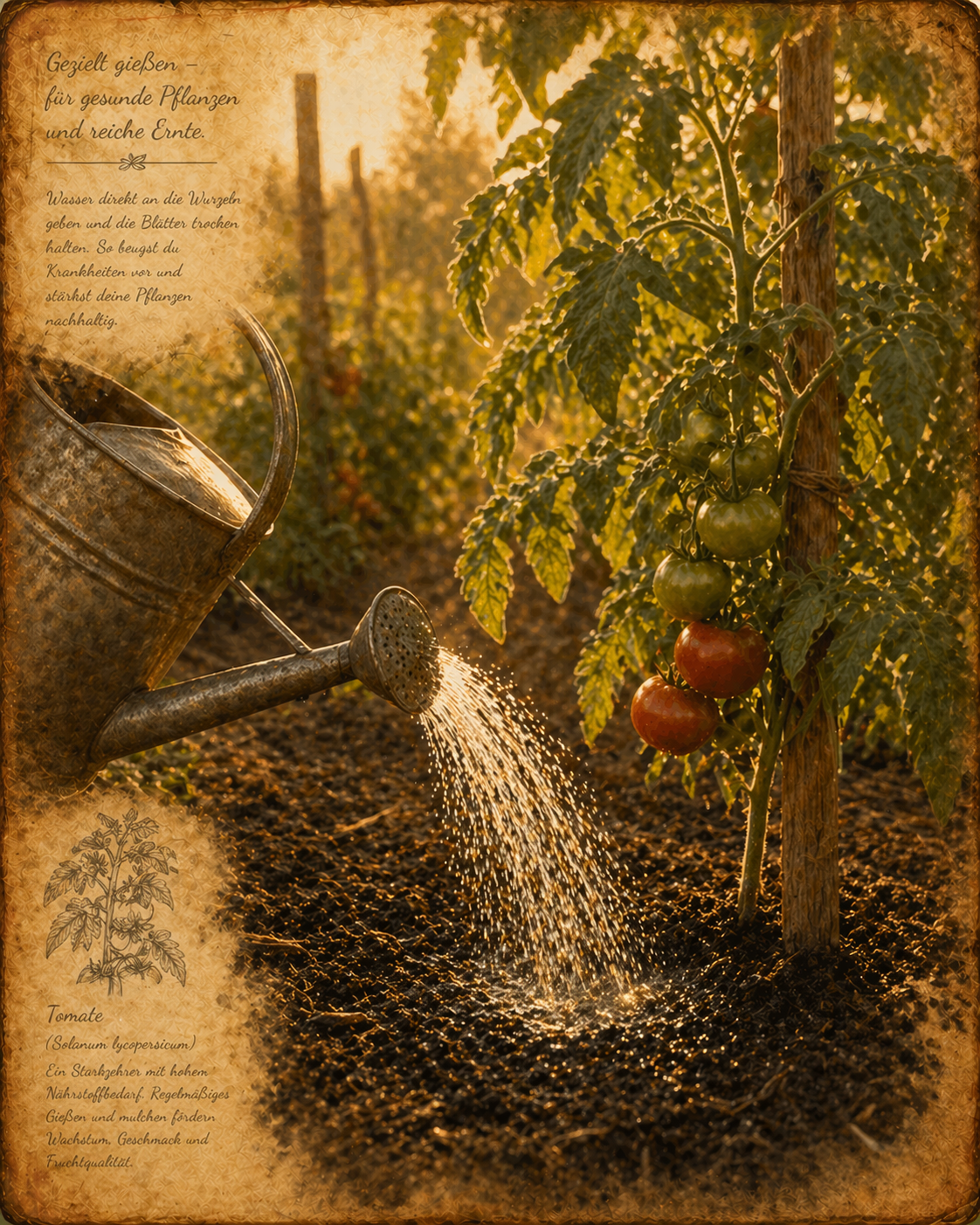 Rano czy wieczorem — kiedy podlewać ogród