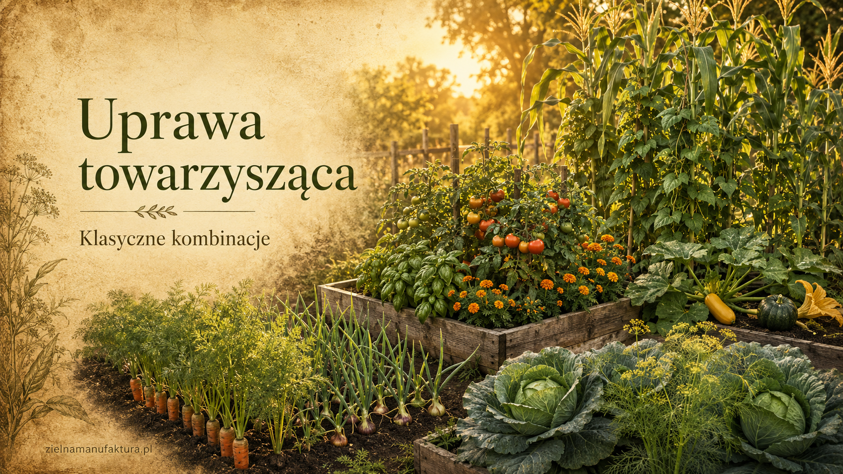 Uprawa towarzysząca — co sadzić razem dla lepszych plonów